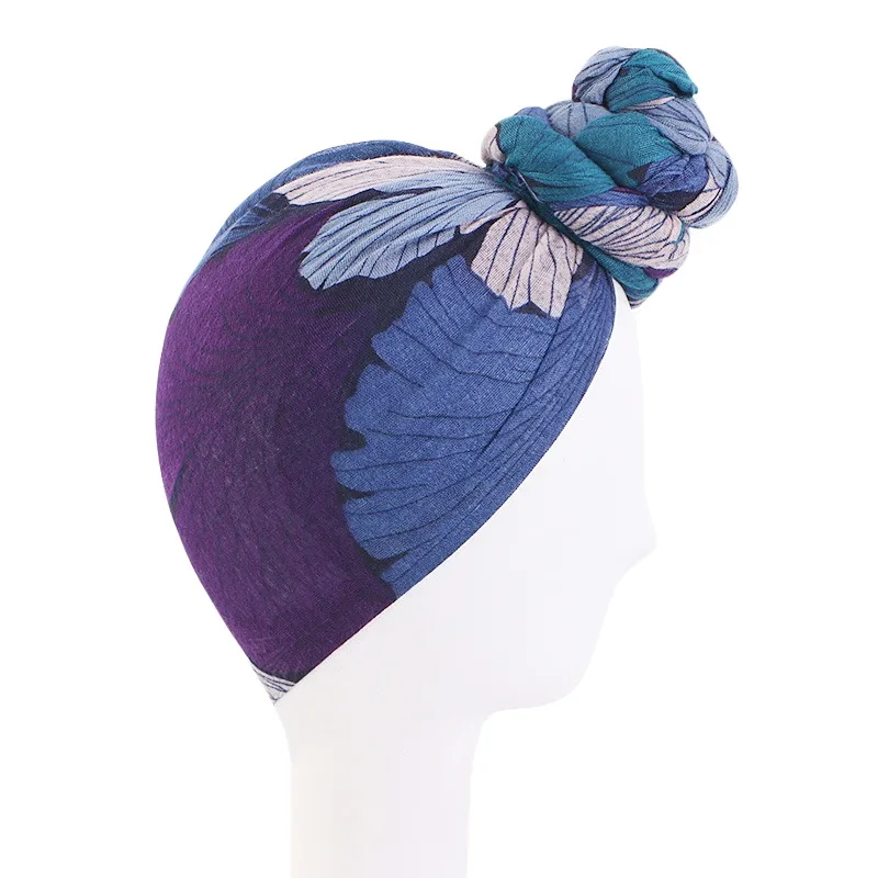 African Turban Bandanas Head Wraps Stretch Hair Scarf Long Shawls Muslim Women Turban For Black Women