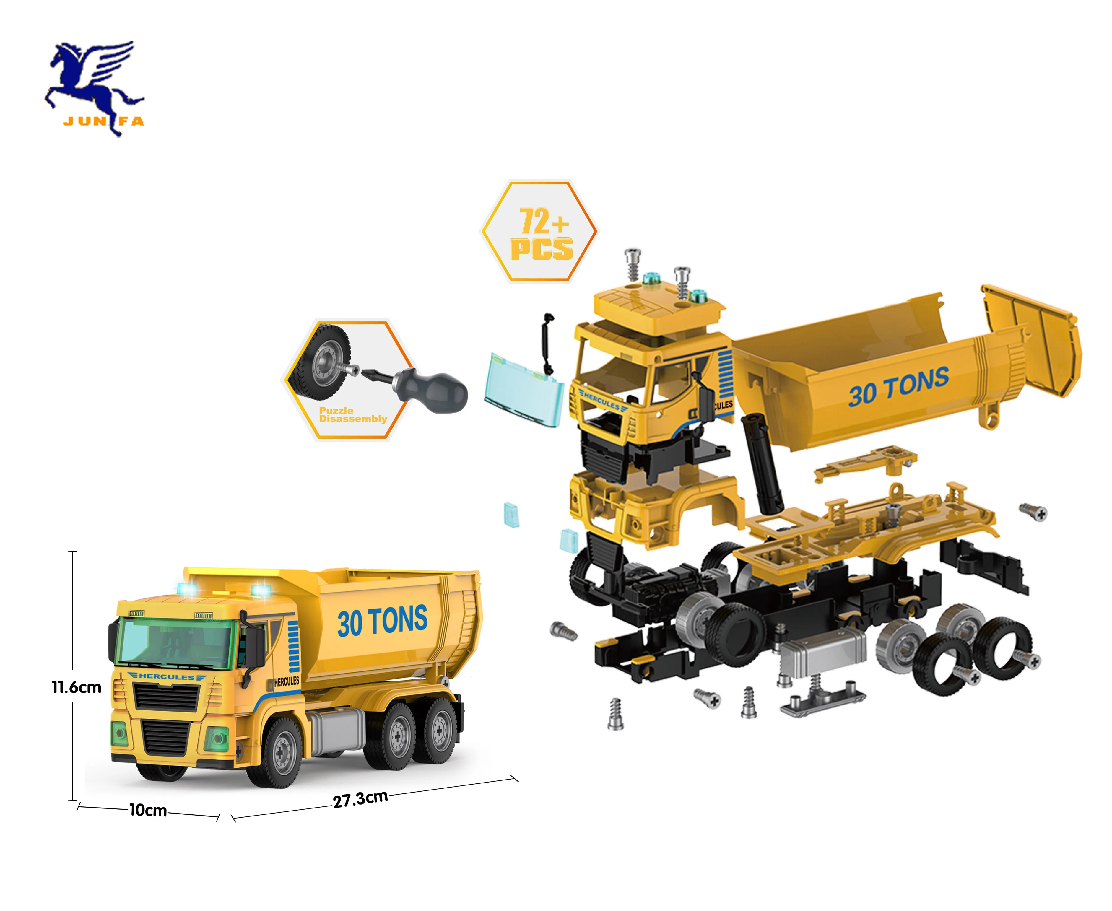 DIY Engineering Bulldozer Crane Technic Dump Truck Building Blocks City Construction vehicle car Toy For Children kids gift