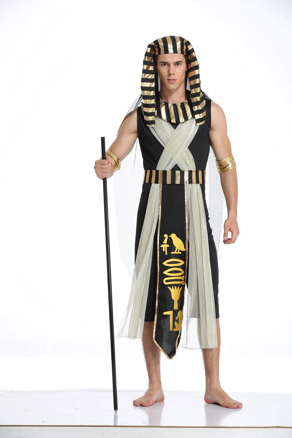 Halloween Costumes Cosplay Egypt Pharaoh Greek Goddess Stage Opera Performance Outfits