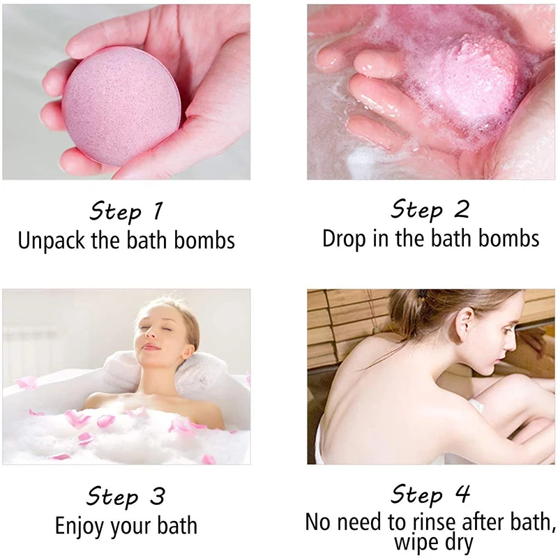 wholesale best-selling suitable for people of all age bath bombs set fizzy bath bomb