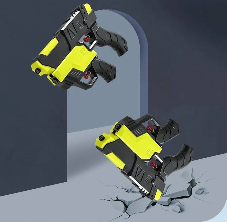 Toy guns Summer outdoor shooting divide two small green water gun toy kids Toy water gun