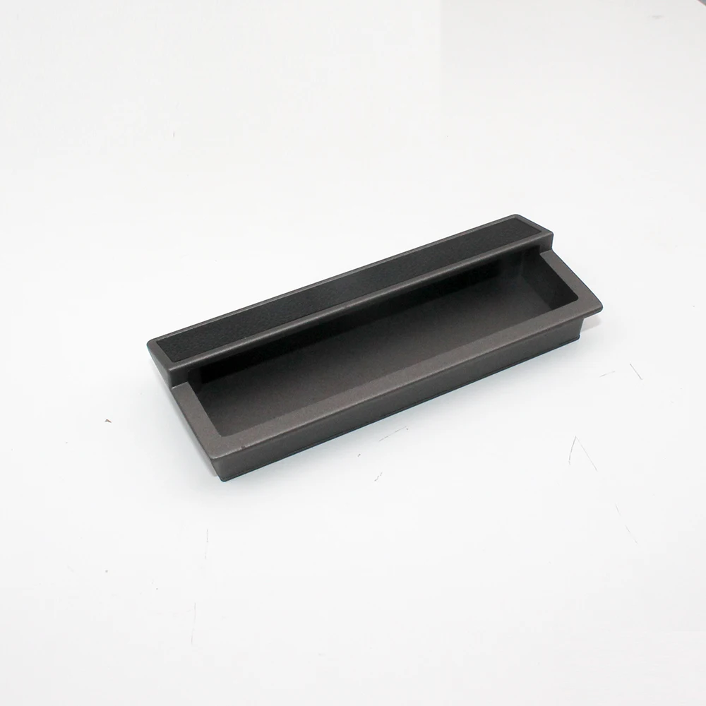 AIMINO OEM Luxury Handle Kitchen Cabinet Concealed Door Leather Handle Concealed Furniture Drawer Classic Pull Handle