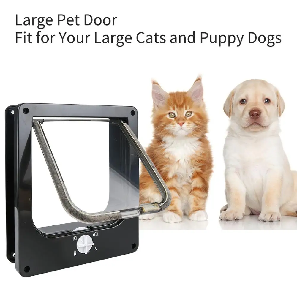 Pet Door Cat Houses Dog Flap Gate Smart Control Interior Puertas Para Mascotas Other
