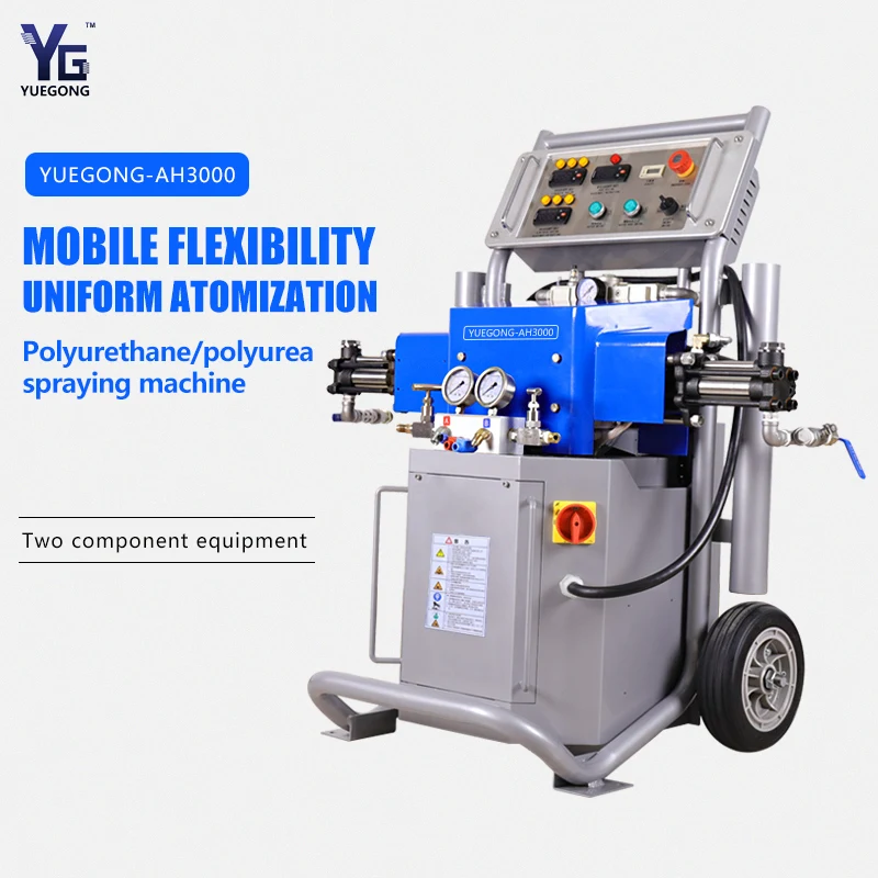 380V Polyurethane Foam Spraying Machine 10KG/MIN Basement Polyurethane Injection Machine AH3000