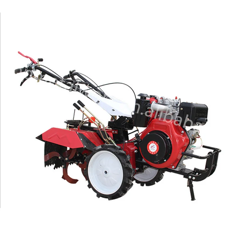 Land Landscape Cultivator Rice Field Hand Tractor Power Weeder Plowing Machine Cultivator