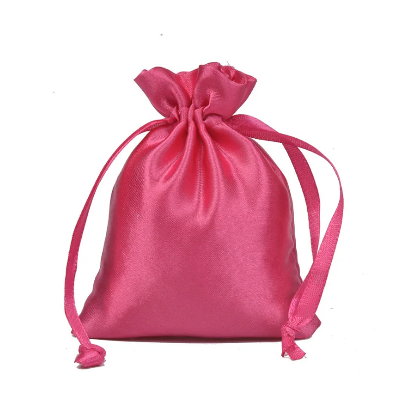 Индивидуальный Логотип, шелковая сумка на шнурке, замшевая модная сумка на шнурке