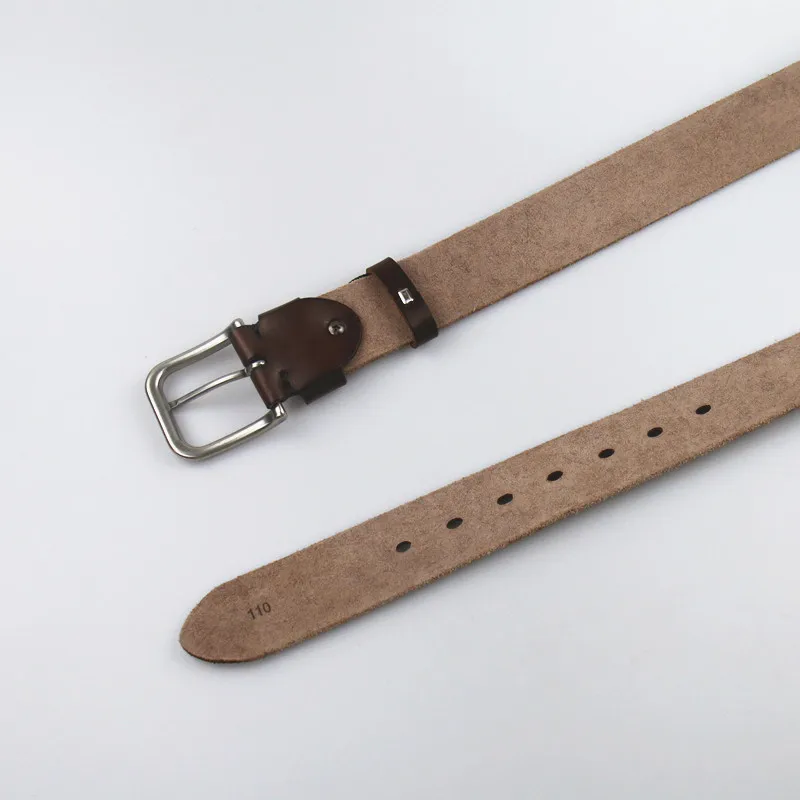 
Belt Strap Wholesale Belts for Men Stock No Buckle OEM Custom Belts Factory Genuine Leather Black brown 