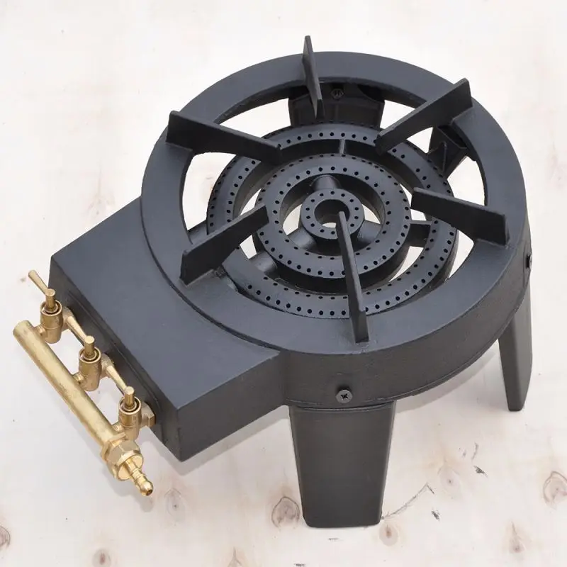 Mature manufacturing process Light-weight certification commercial stove gb15 burner gas cast iron stove for home cooking