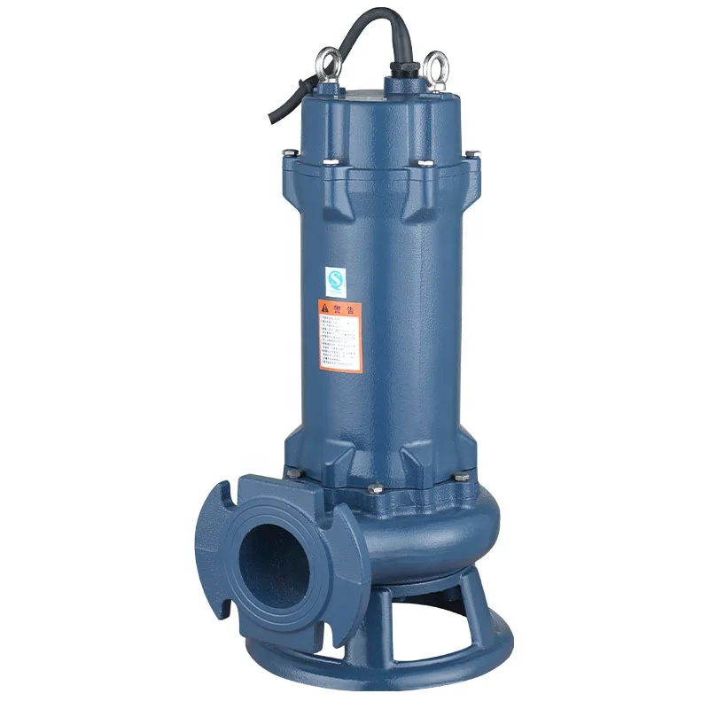 High Pressure WQV Vortex Cutting Electric Submersible Sewage Pump