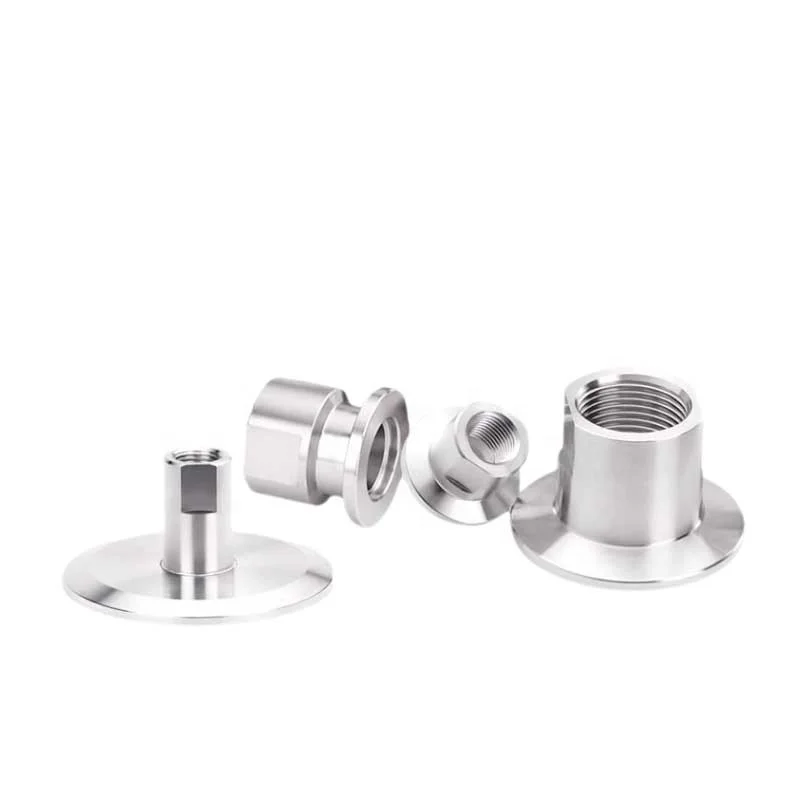 OEM Custom нержавеющей стали Женский NPT x Tri Зажим адаптеры CNC обработка сервисные фитинги