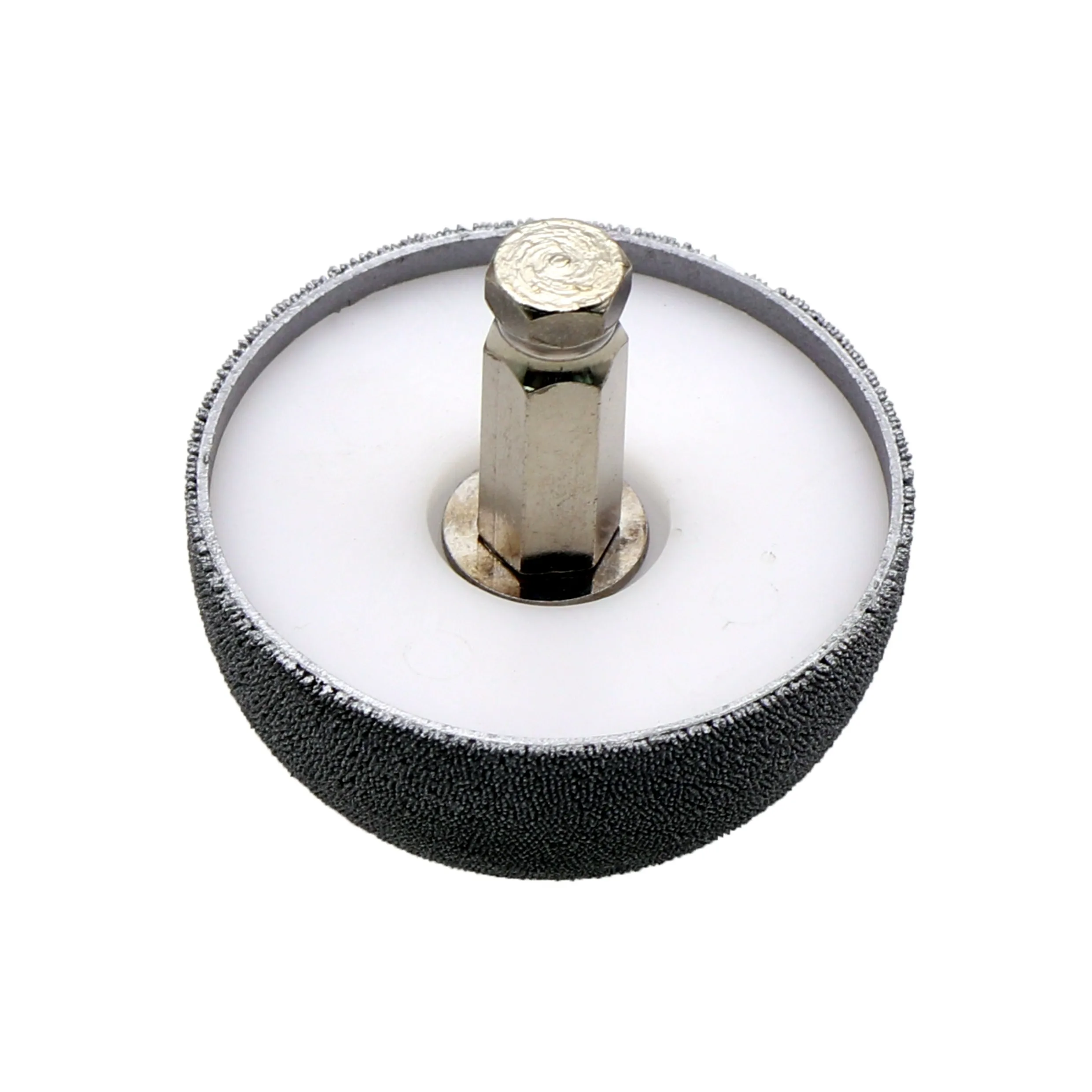 2.5 inch Flared Contour Wheel Coarse / Fine Grit Tungsten Carbide Contour Cup Inner Liner Tube Buffing Tire Repair Abrasive Tool