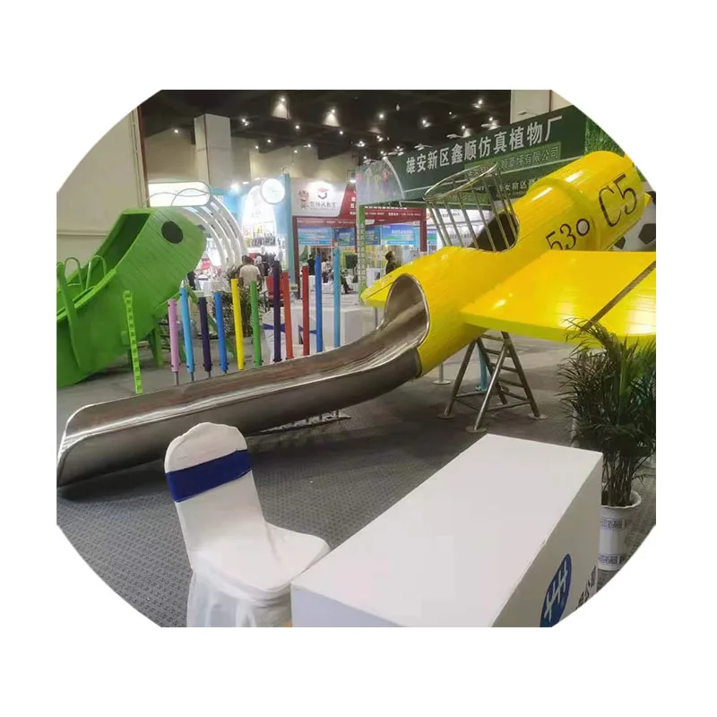 Factory customized outdoor large geometric fiberglass animal bear sculpture statue