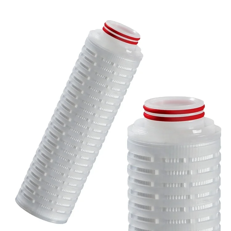 Custom design 5 10 20 30 inch 0.1 micron hydrophobic PTFE vent membrane chemical gas air filter cartridge for storage tank vent