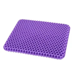 Tpe Gel Coccyx Silicone Cooling Honeycomb Seat Cushion  for sedentary drivers and office chair