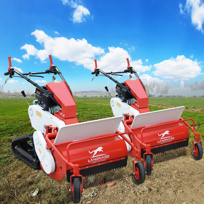 LANDWARD Factory Price Smart Walk-Behind Lawn Mower Crawler Remote Lawn Mower With CE EPA Certificate