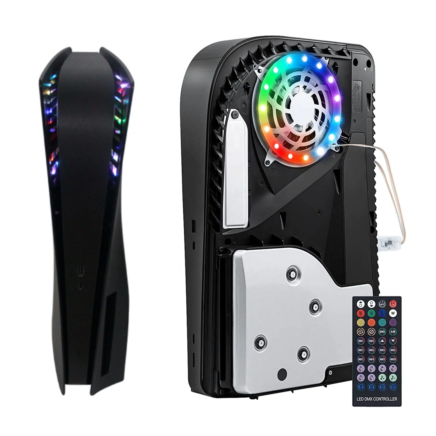 Plug&Play RGB PS5 LED Light Strip for PS5 Console DIY Decoration Accessories Flexible Tape Lights Strips Kit for PS5 Console