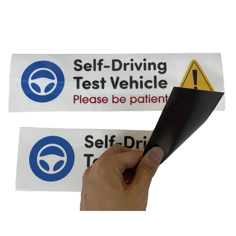 2024 Hot Selling High Quality Custom Printed Promotional Resin Soft Car Magnet Stickers Waterproof Decorative Signs