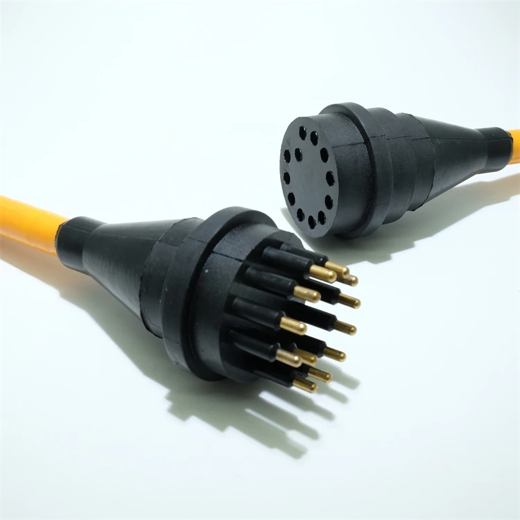Sea Glider Pluggable Wet 12 Pin Watertight Connector Subconn Cable Connectors
