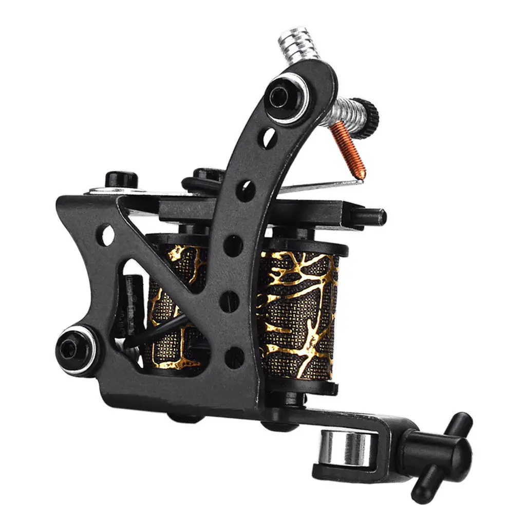 Metal Coils Tattoo Machine Straight Shader Circle Liner for Tattoos & Body Art