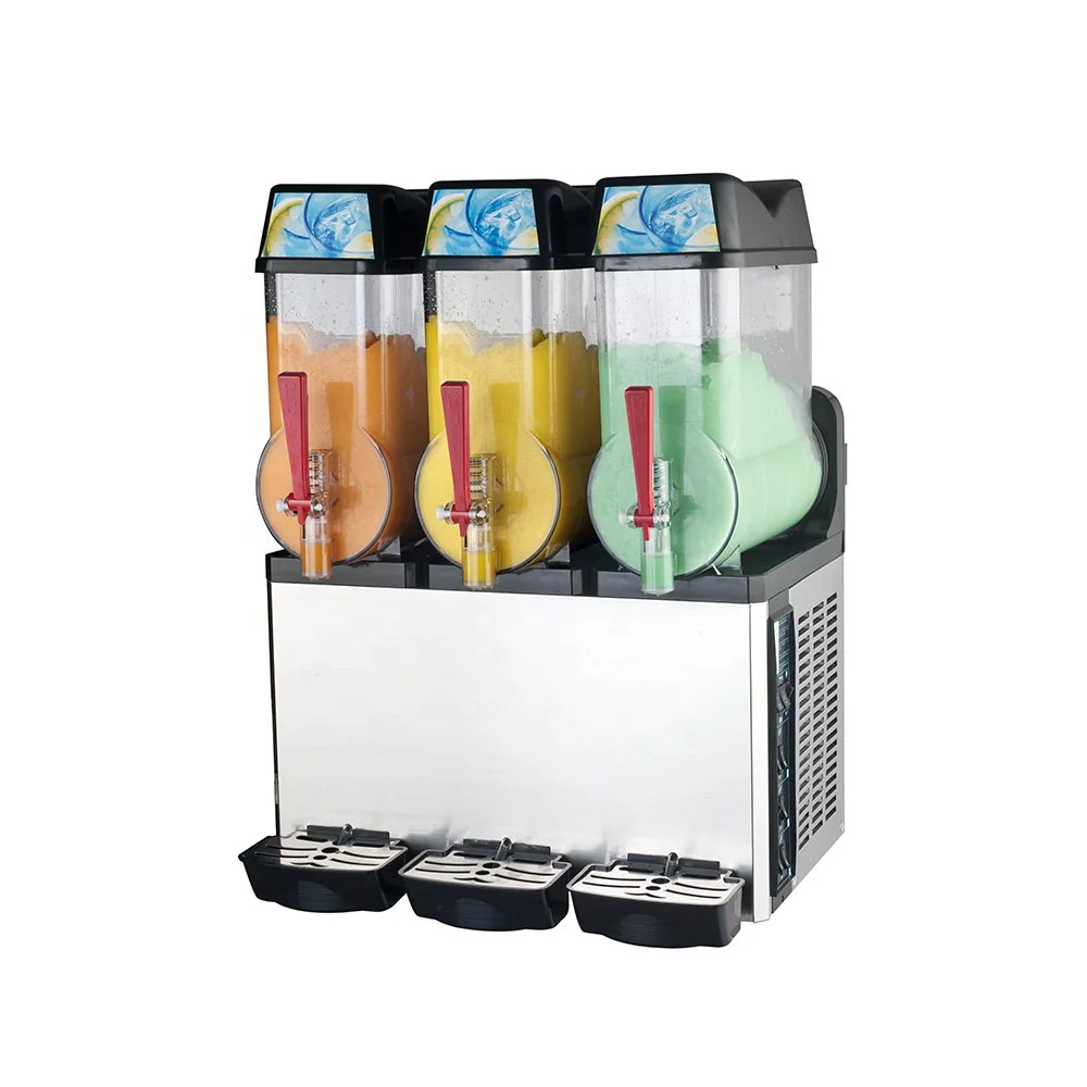 Slushy Machine Commercial Smoothie Triple Slush Maker  For Sale
