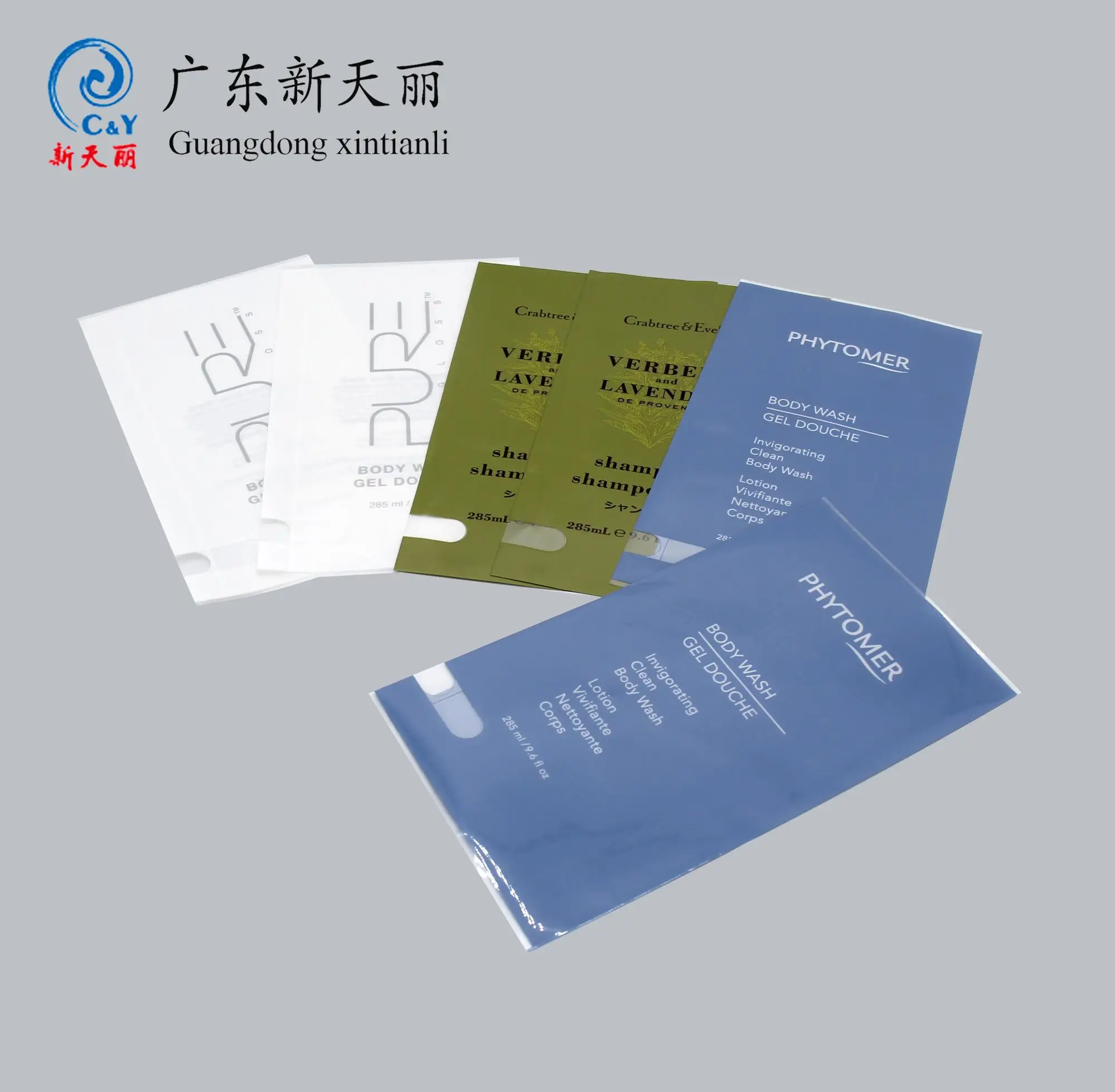 Custom printed shape plastic shampoo gel hand washing cosmetic hot Shrink sleeve Bottle label packaging pet shrink label