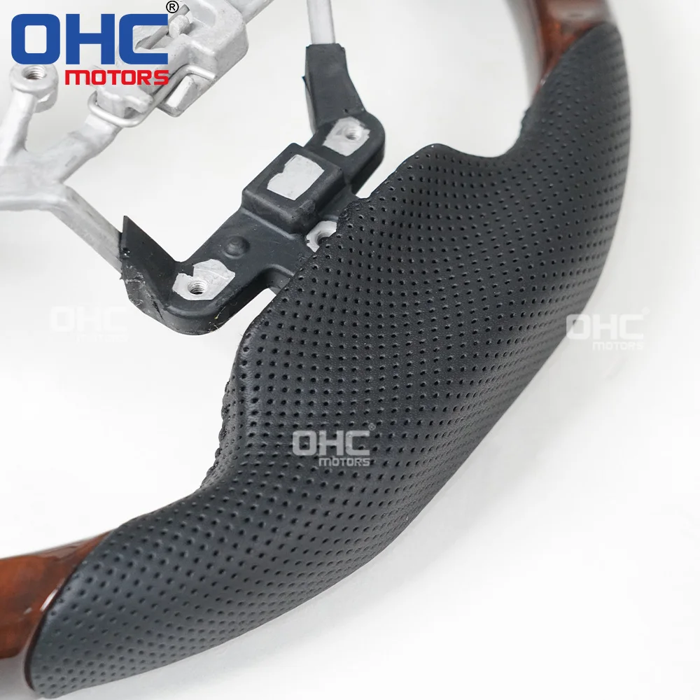 Wood Steering Wheel for Lexus IS 250 350 300 Wooden Grain Steering Wheel OHC MOTORS