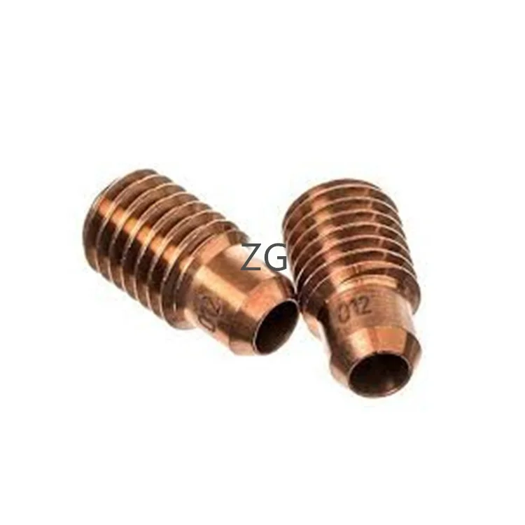 ultra high pressure cleaner papermaking ruby sapphire solid stream needle nozzle 3/8 industrial cleaning m5 m10