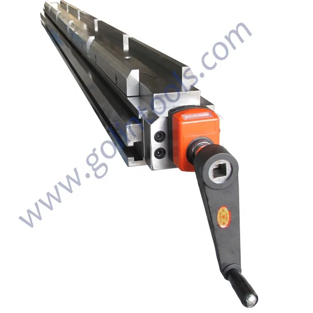 all kinds of press brake crowning tables for adjustment components