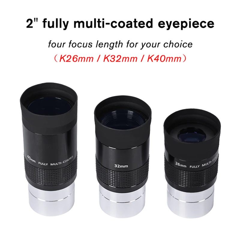 2 inch HD Eyepiece FMC Multi Green Coated 26mm for Astronomical Telescope Accessories OSL-226