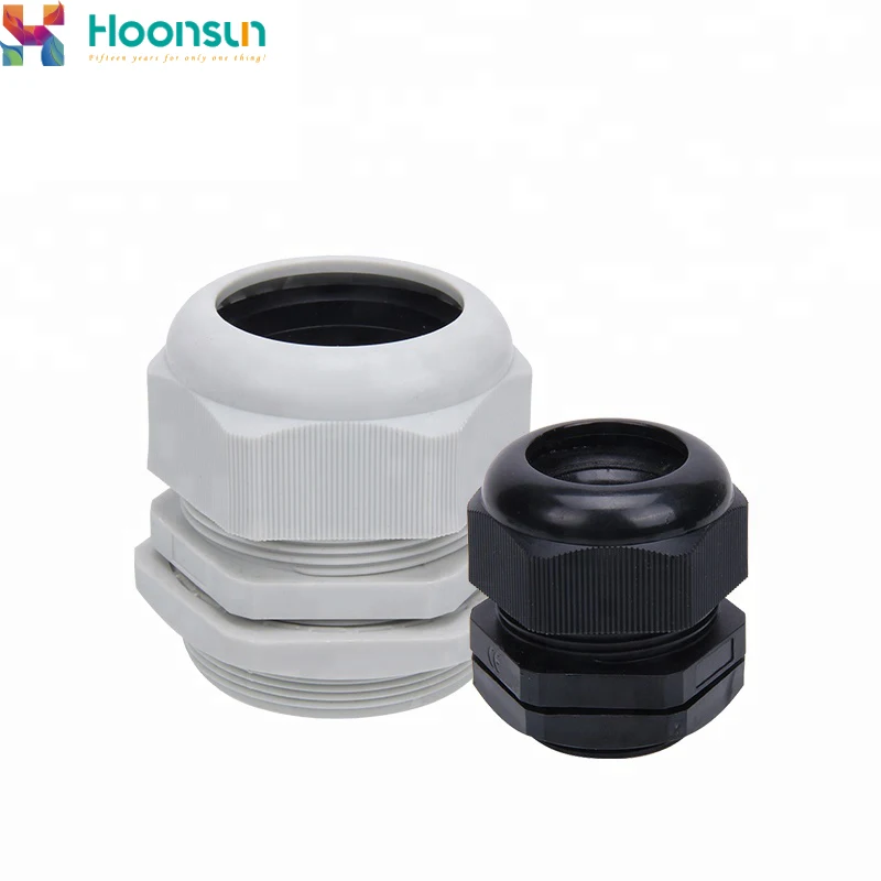 PP Nylon Plastic Cable Gland M18 Waterproof IP68