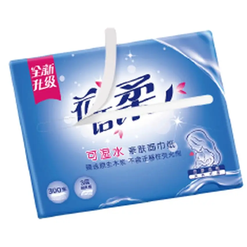 
Factory Directly Sell 3 Ply Soft Facial Tissue Paper In Bag 