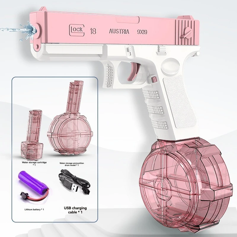 new arrival Electric Water Gun for Kids Adults Automatic Water Gun Battery Super Soaker High Capacity Water Shooting Summer Toys