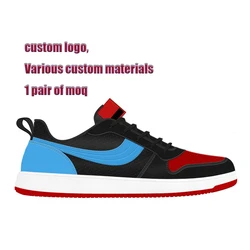 Custom Factory Skateboard Trainers Snikes White Fashion Sport Snickers Basketball Sneakers Shoes For Men