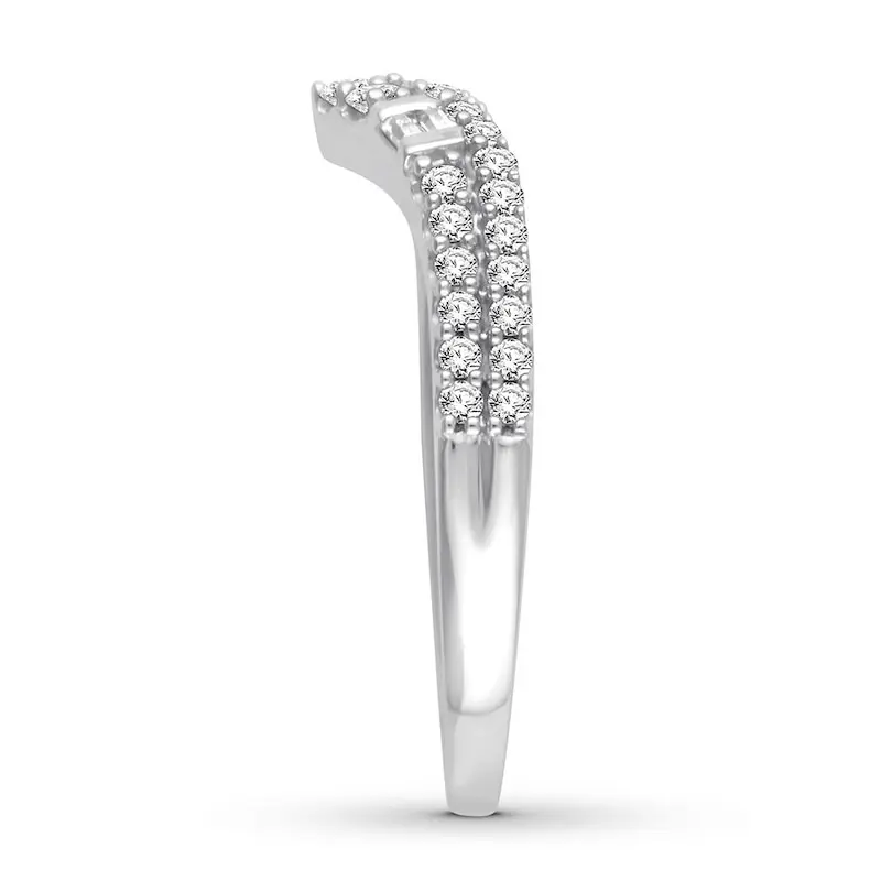 Fashion 18K Gold Plated Dainty 925 Silver Sterling Minimal Statement Diamond Chain Rings For Woman