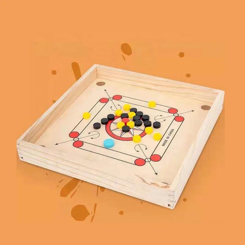 Производитель производитель Лудо настольная игра пары играть Carrom акраббле штук деревянные шахматы мини стол