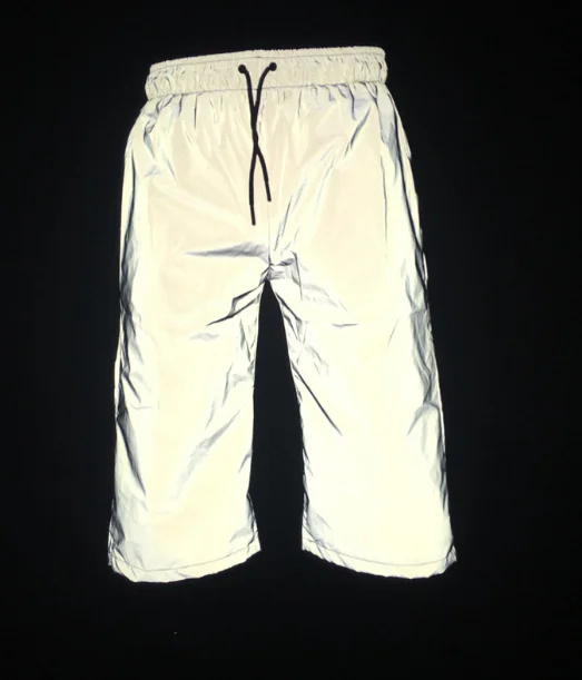 
Summer men shorts print couple beach shorts Reflective light 