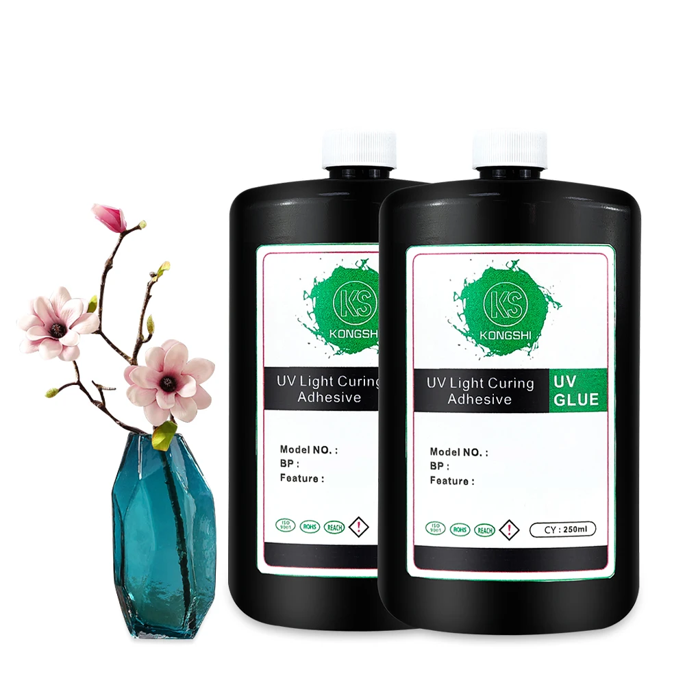 UV Glue Strong Bonding UV Light Cure Adhesive for Glass