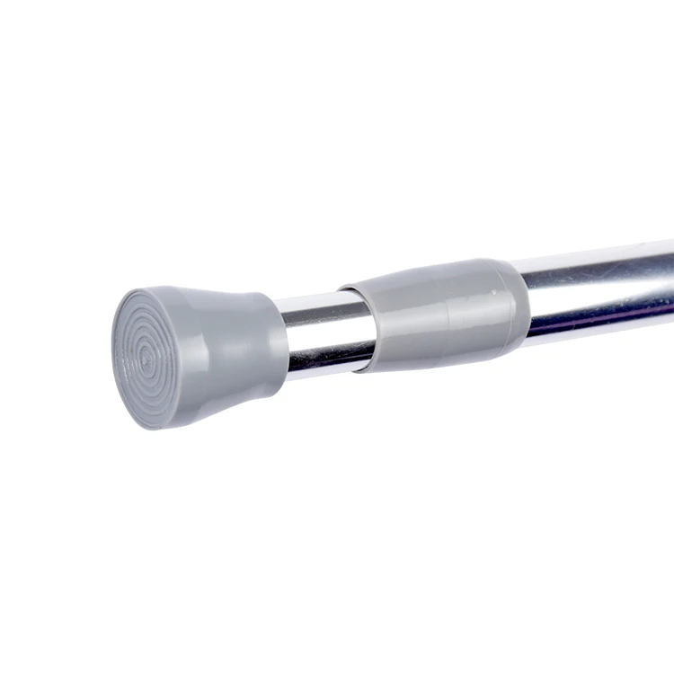 Bathroom Accessories Tension Stainless Steel Circle Polished Nickel Round Shower Rod