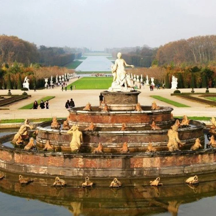 FREE DESIGN Outdoor Garden Animal Granite Fairy Cow Water Fountain