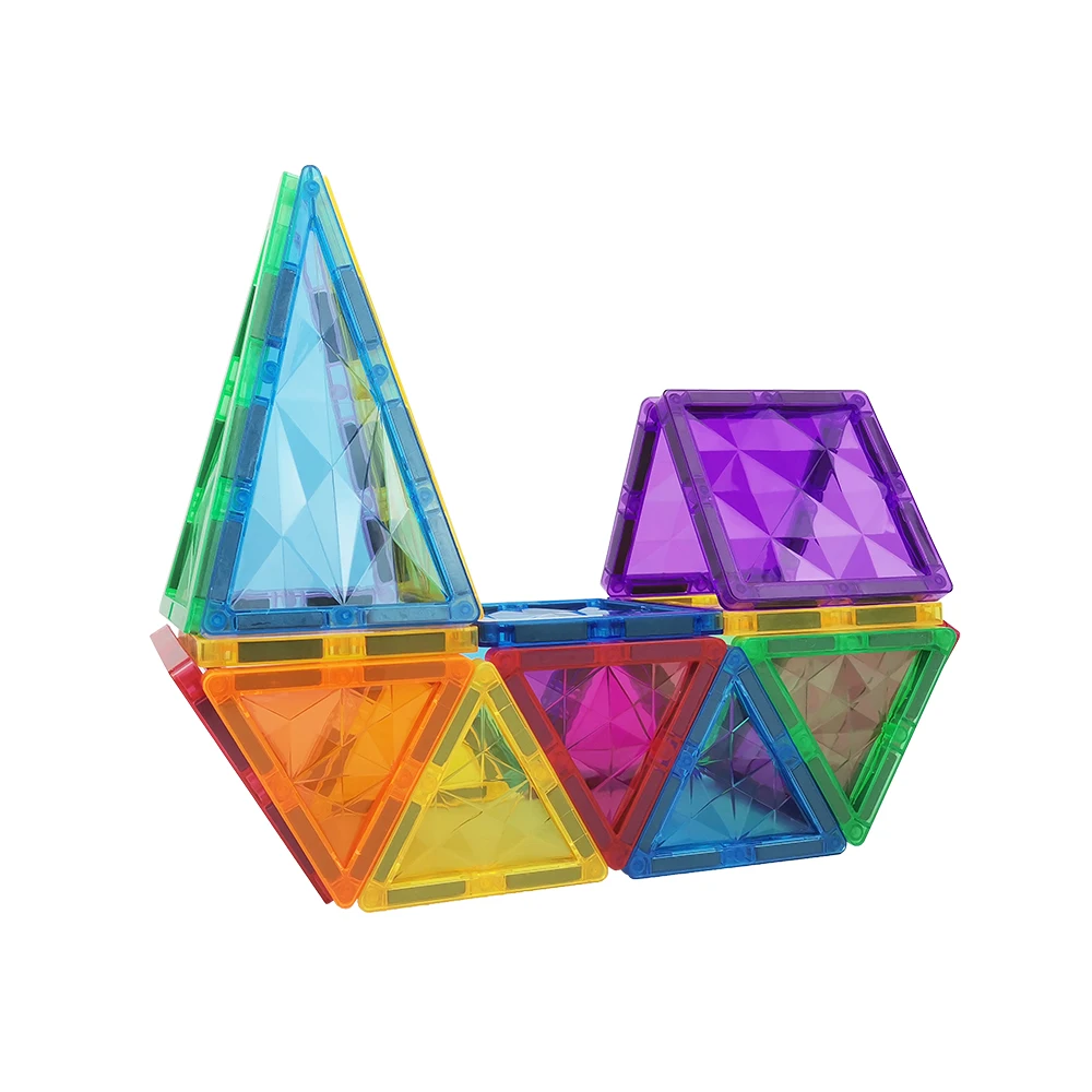 Educational toys magnetic tiles building block bricks for kids