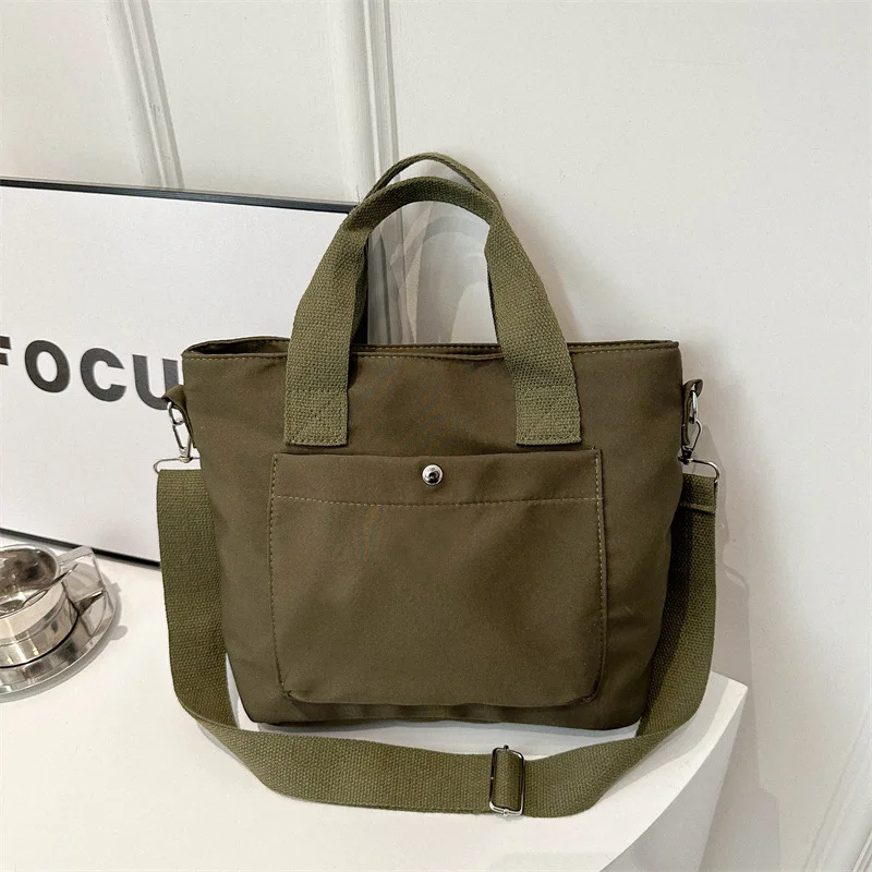 2024 New Design Hobo Shoulder Bag Work Fashion Women Purse Canvas Crossbody Tote Shoulder Purse Bag for Women