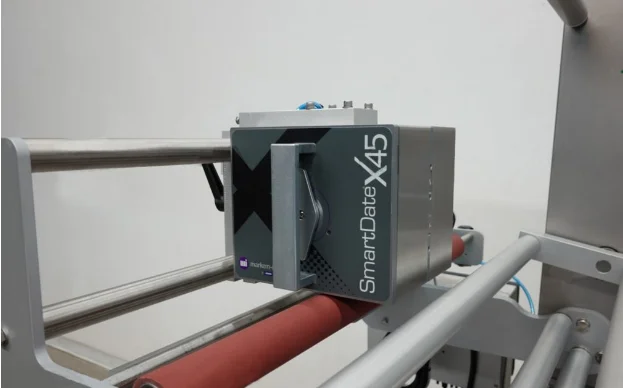 barcode QR printer thermal transfer overprinter machine MARKEM x45 x40 x65 original TTO printer expiry date printing