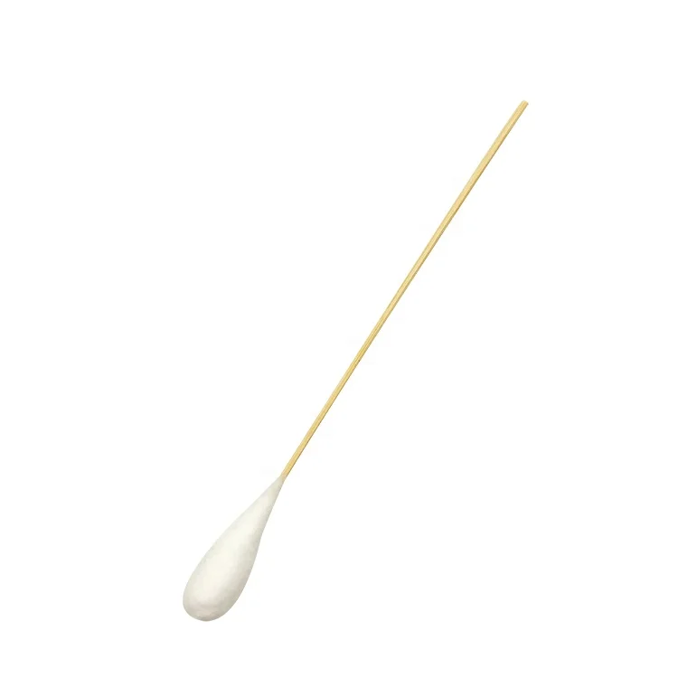 High quality best price hospital medical big cotton swab flat cotton swab