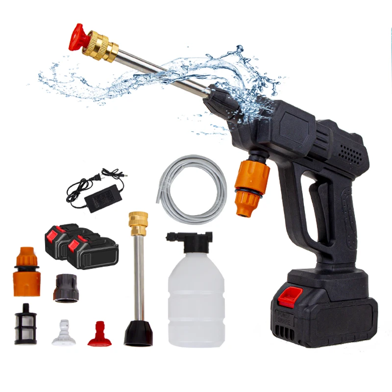 Hot Selling Machine Car Washing Pump Electric Car Washer  Water Pressure Spray Gun Cordless Washer Gun