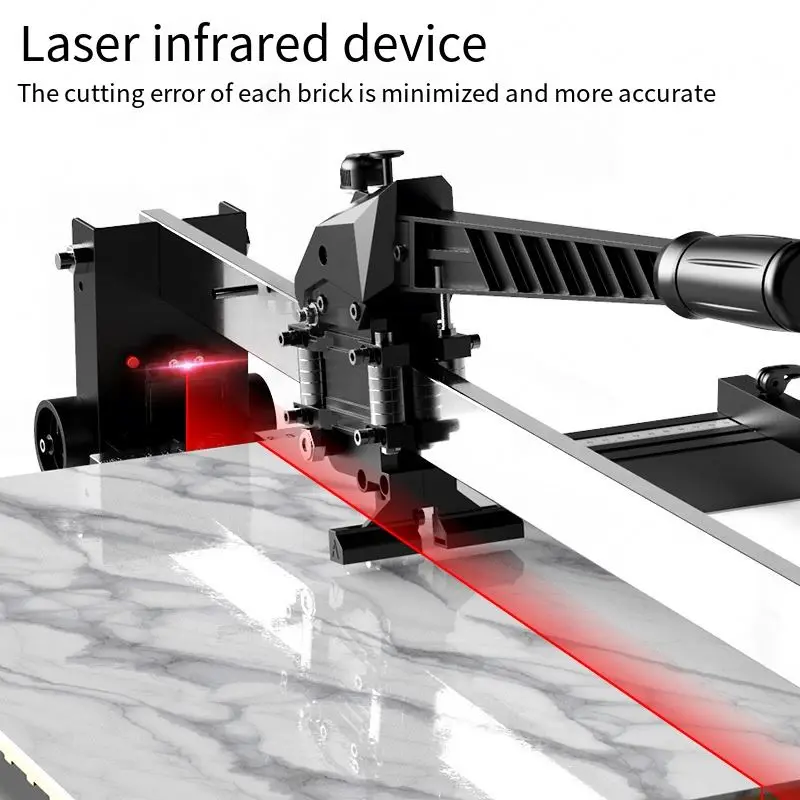 Laser AlignmentTile Cutting Machine Push Knife Manual high-precision Tile Cutting Tool Marble Floor Tile Push Knife Model 1000mm