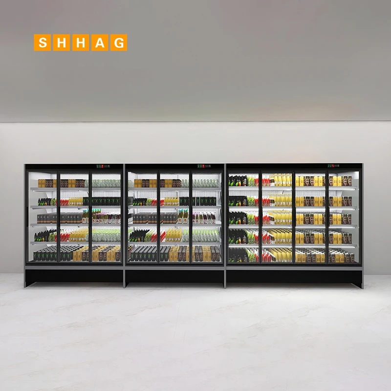 Customized Walk In Freezer Aluminium Frame Glass Door for Refrigerator Cooler Parts
