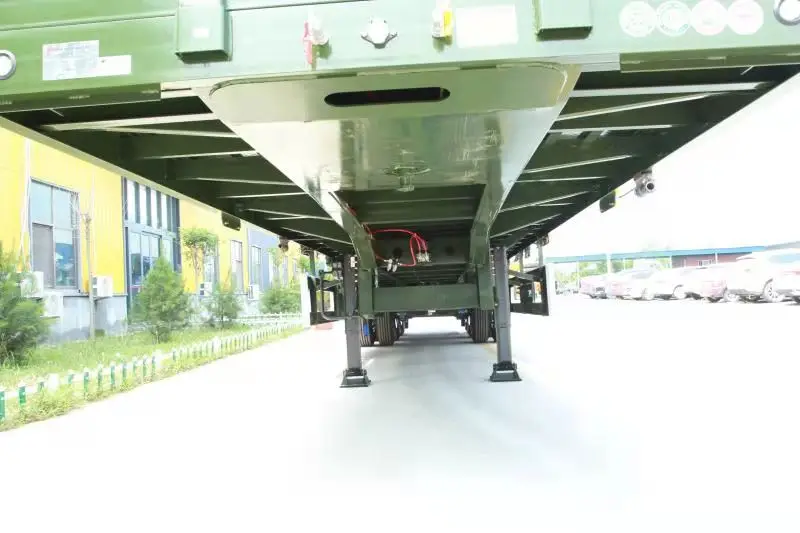 Цена по прейскуранту завода-изготовителя 2 Ось 40ft бортовой контейнер полуприцеп грузовика для горячего