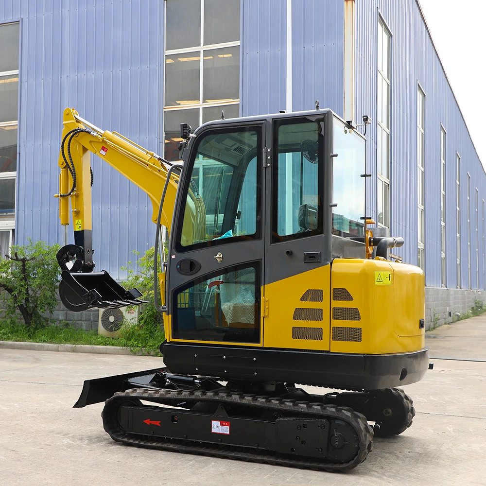 Hengwang HW35  Factory Low Price 3ton 3.5ton Micro Excavator Mini Digger With Closed Cabin