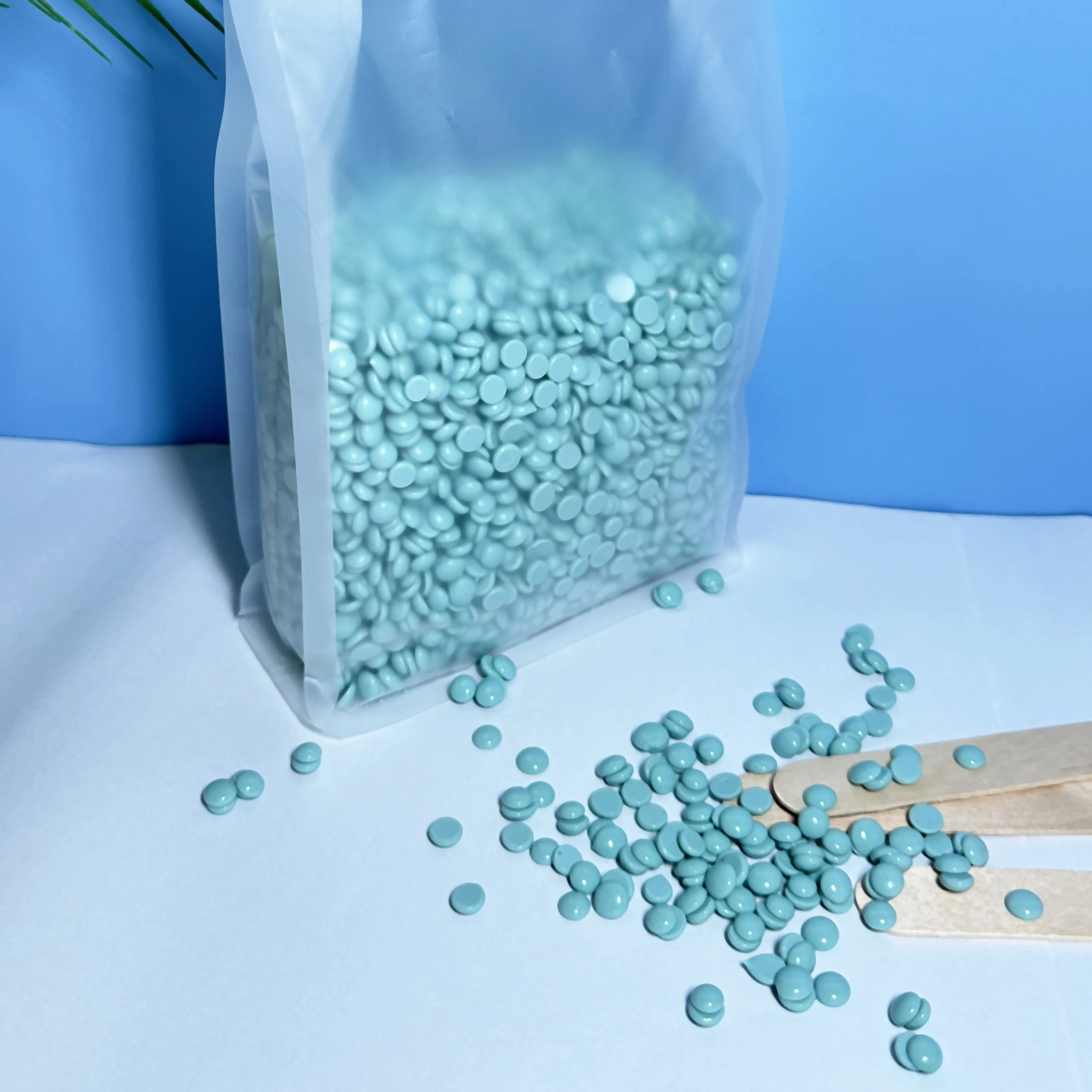 Private Label hard wax beans 10 flavors depilatory sugar waxing products for hair removal