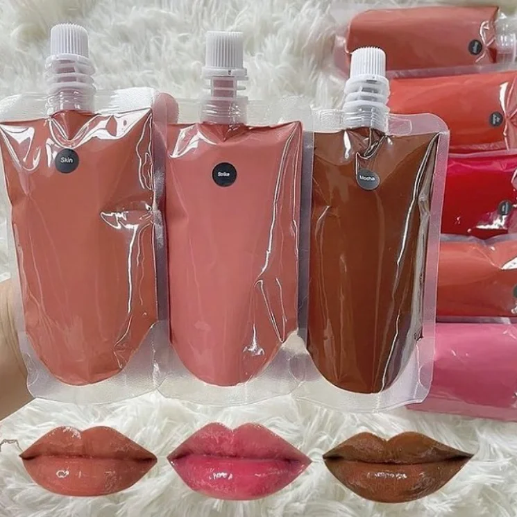 lipgloss base vegan over 80 colors lipgloss base bulk wholesale 50 ml 100 ml 300ml Lip Gloss Base